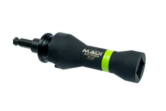 Compact Single Slot Socket™ Flip w/ Secure Lock Adapter