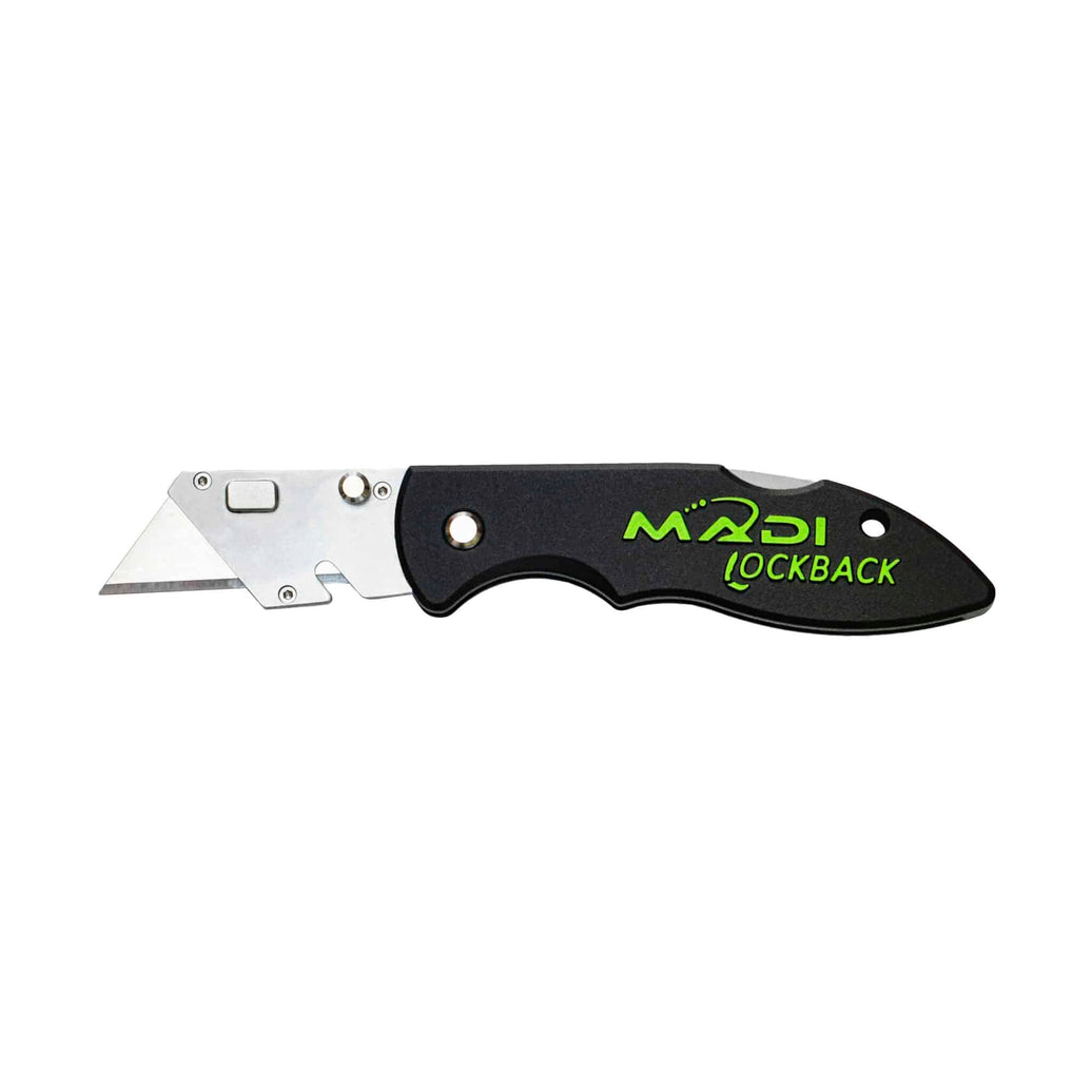 Lockback Quick Change Utility Knife - MADI Lineman Tools
