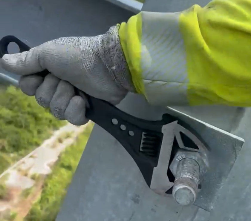 12" Adjustable Lineman Big Wrench - MADI Lineman Tools