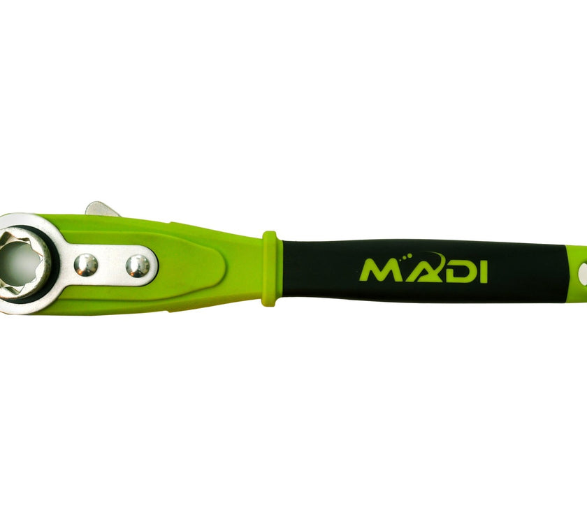 5 - in - 1 Slotted Insulated Big Wrench - MADI Lineman Tools