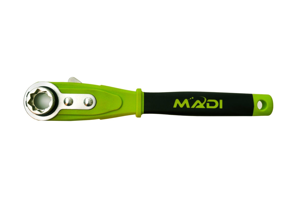 5 - in - 1 Slotted Insulated Big Wrench - MADI Lineman Tools