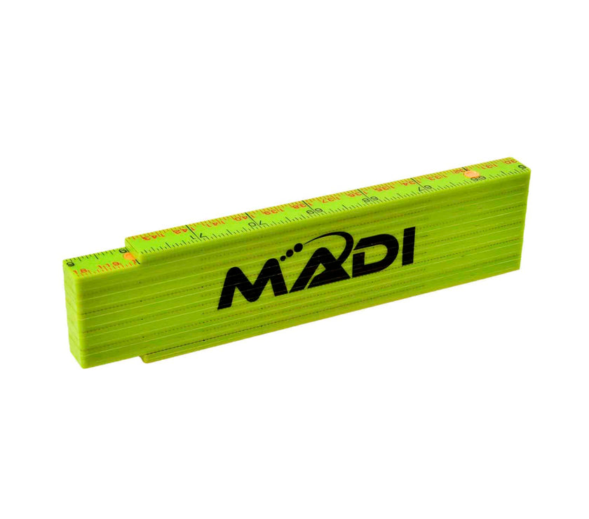 6' Fiberglass Folding Ruler - MADI Lineman Tools
