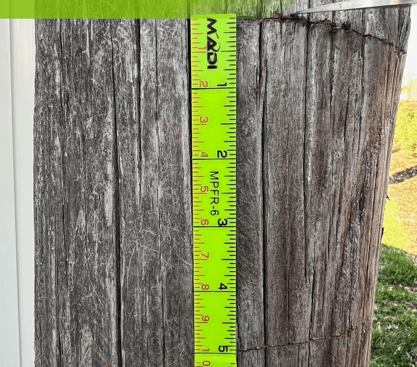 Ftp Ruler 6' Fiberglass Folding Ruler | Inside Reading and Center-Point Markings