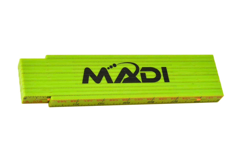 6' Fiberglass Folding Ruler - MADI Lineman Tools