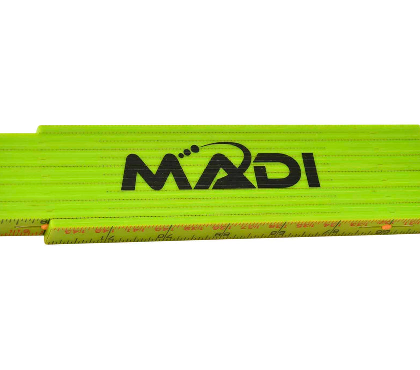 6' Fiberglass Folding Ruler - MADI Lineman Tools