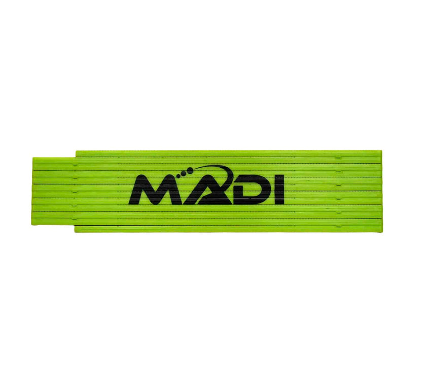 6' Fiberglass Folding Ruler - MADI Lineman Tools