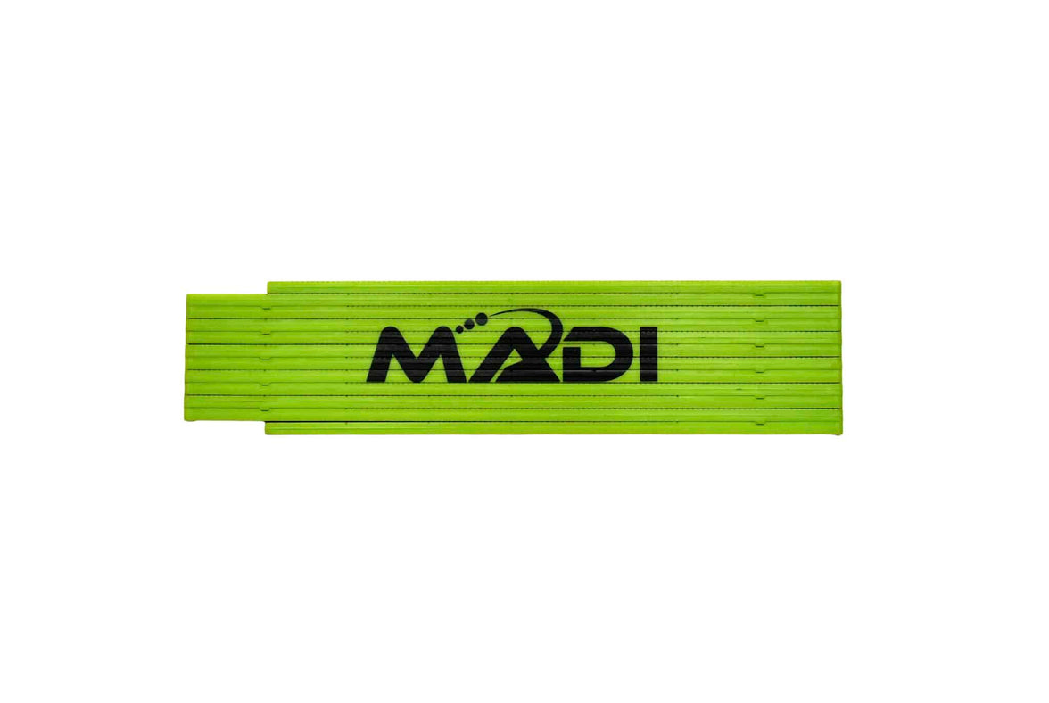 6' Fiberglass Folding Ruler - MADI Lineman Tools