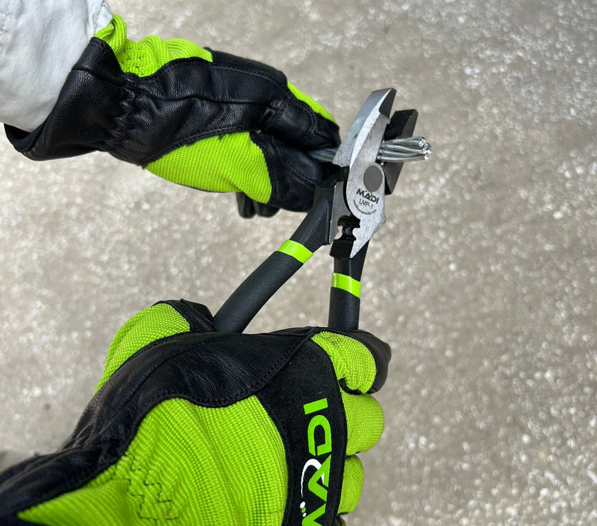 9″ High Leverage Lineman Pliers - MADI Lineman Tools