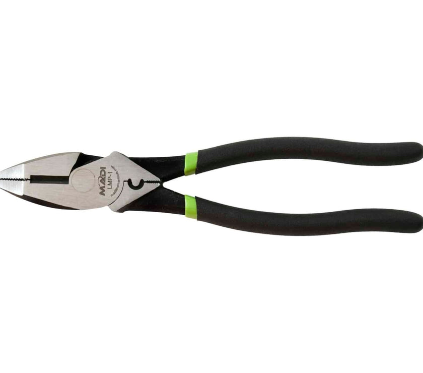 9″ High Leverage Lineman Pliers - MADI Lineman Tools