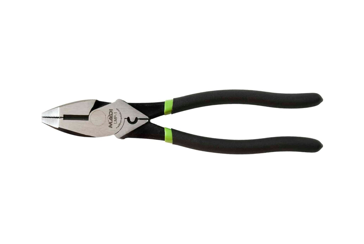 9″ High Leverage Lineman Pliers - MADI Lineman Tools