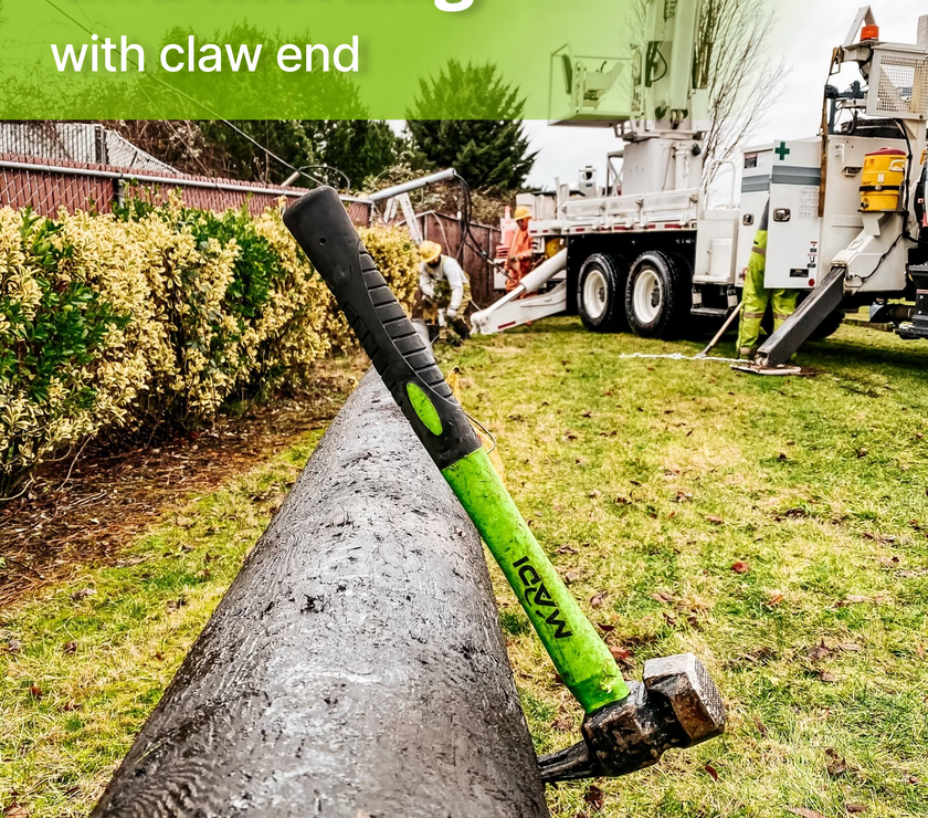 Claw Milled Lineman Hammer