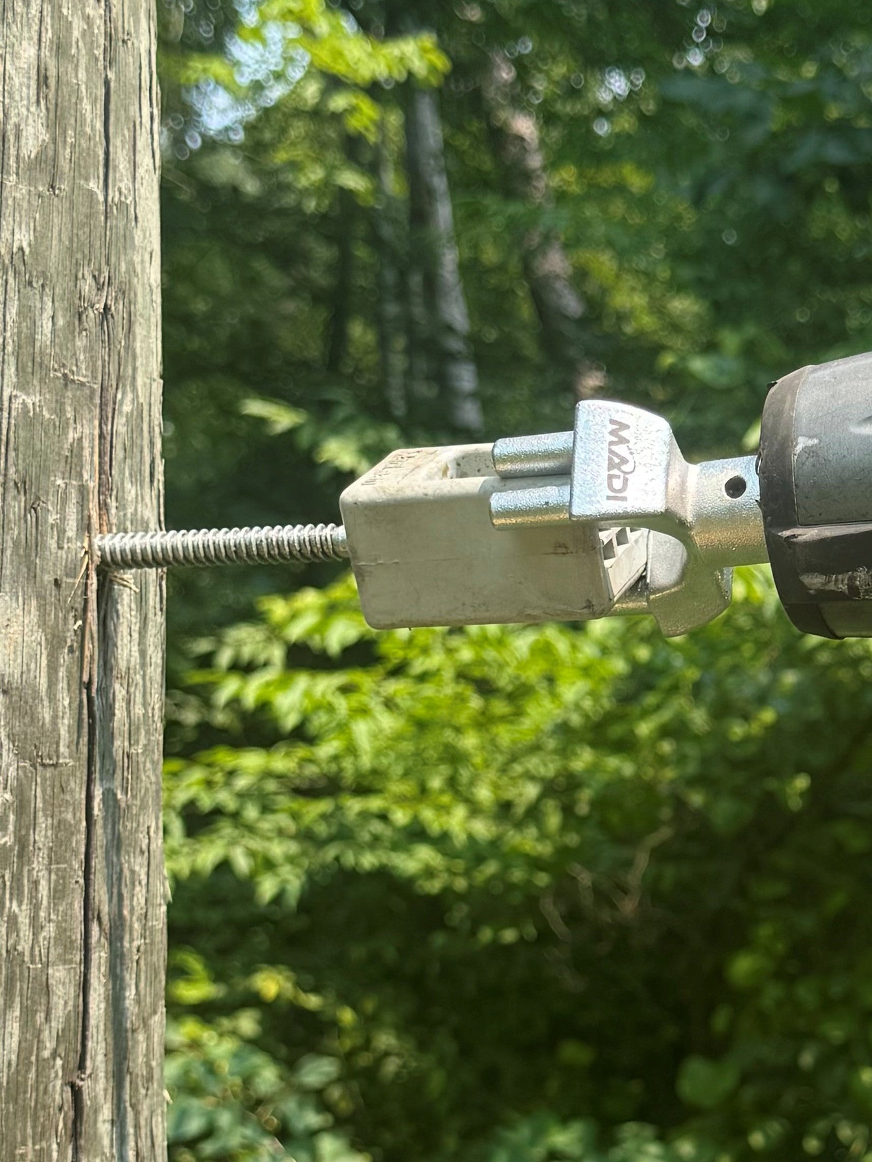 House Knob Installer