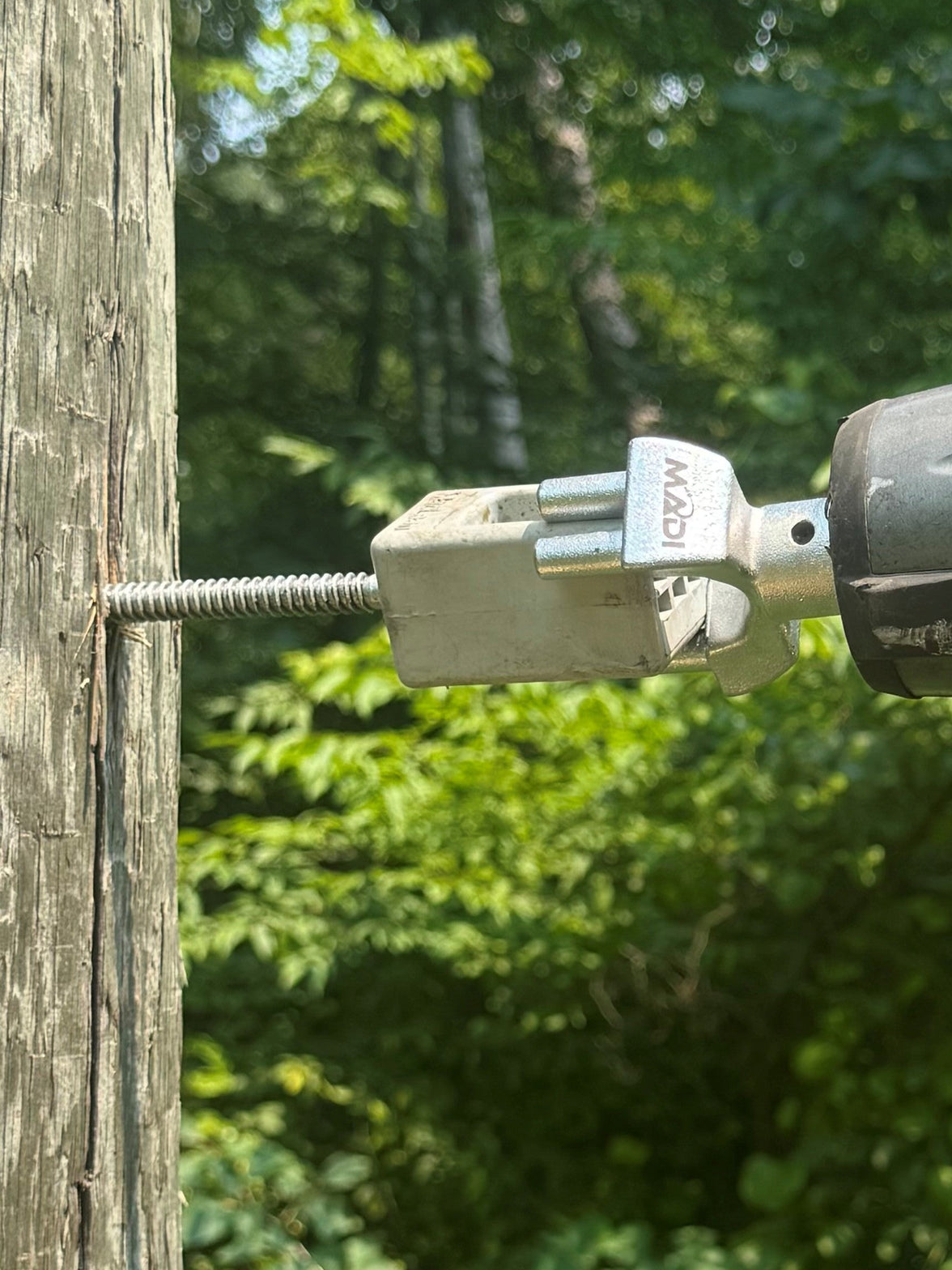 House Knob Installer
