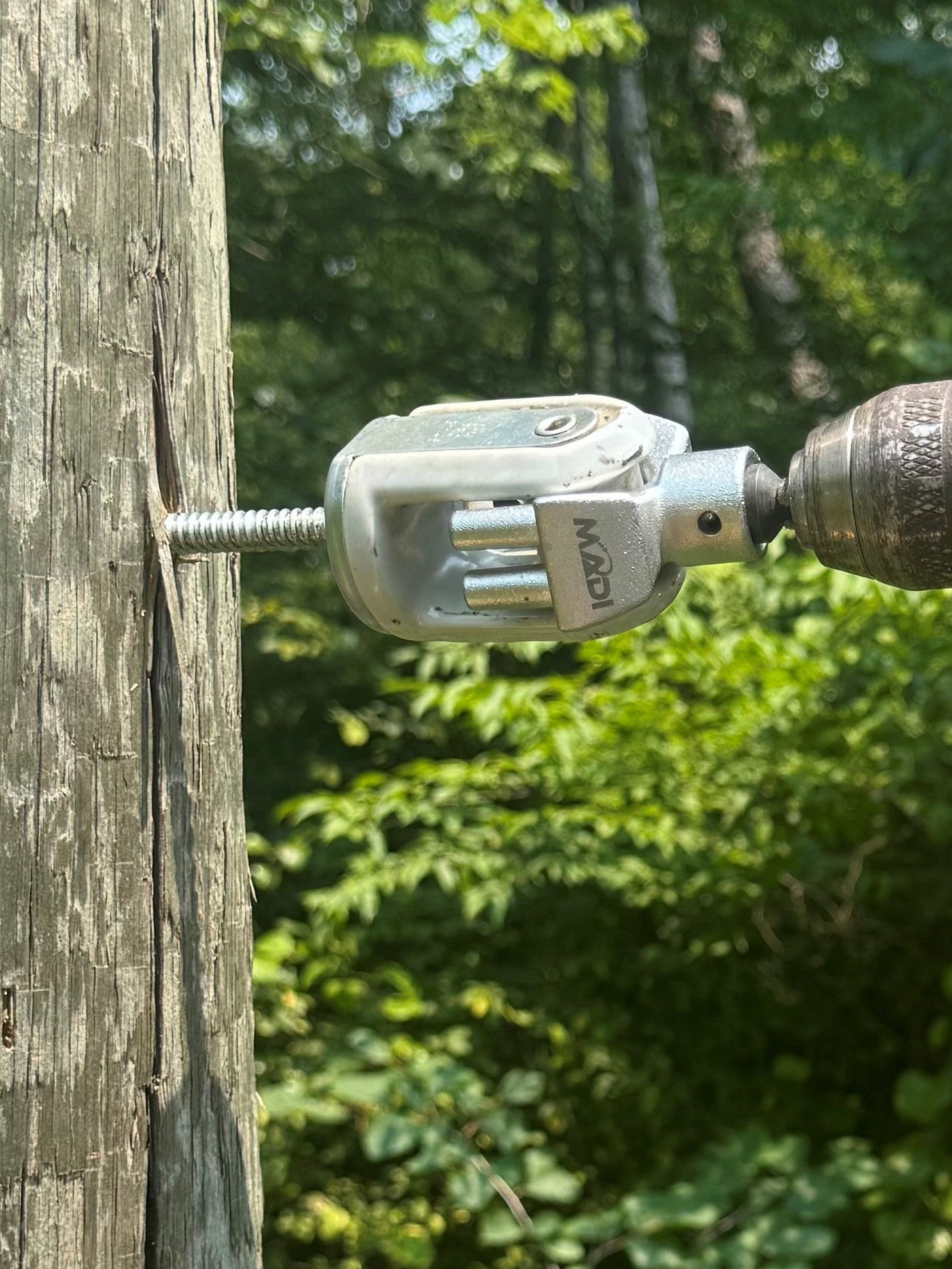 House Knob Installer