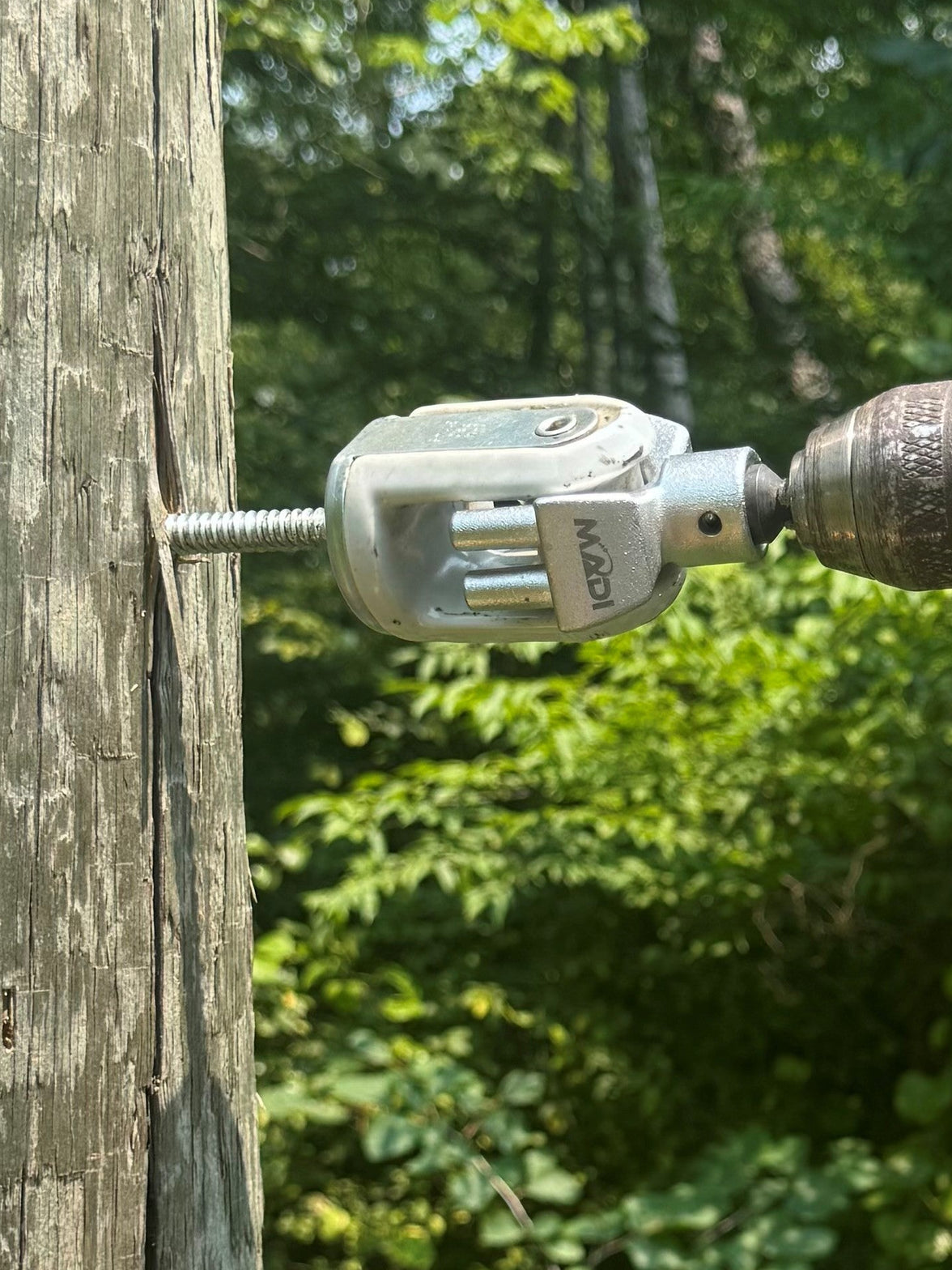 House Knob Installer