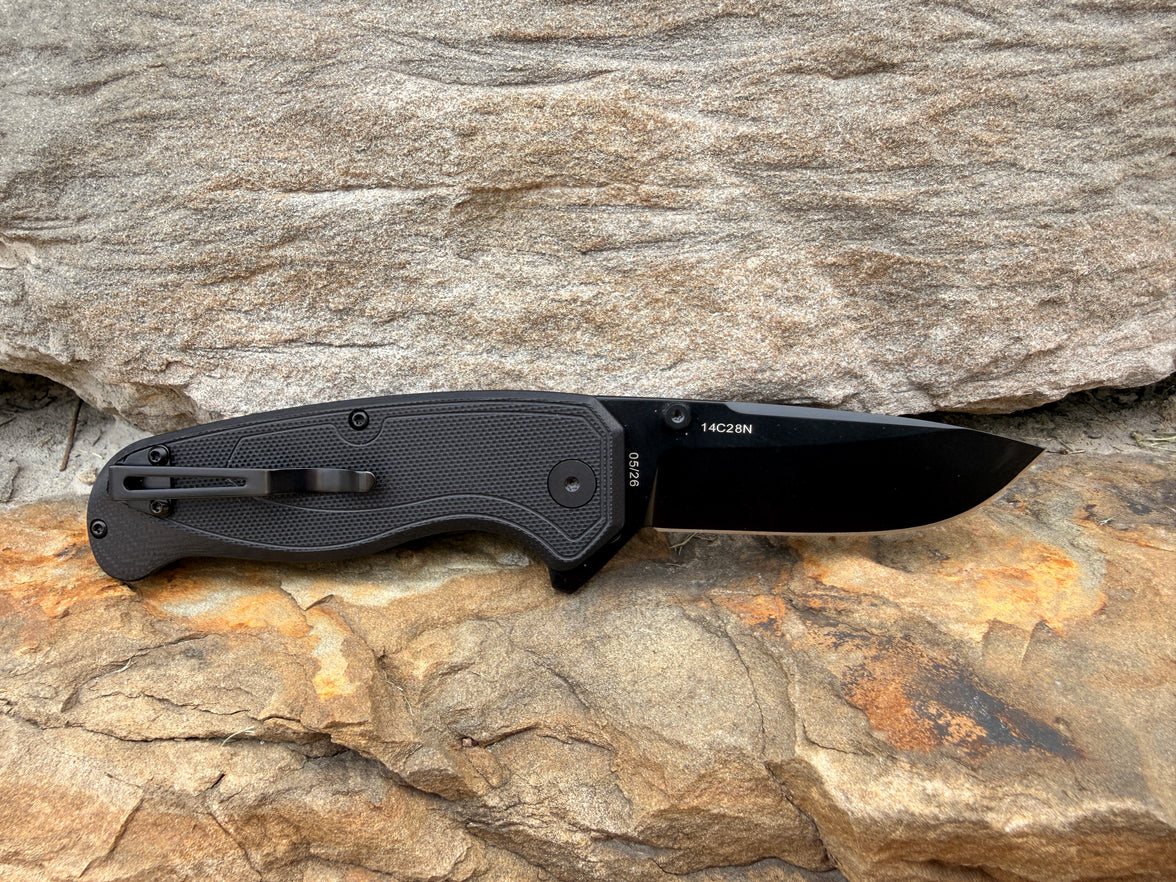 Premium EDC Straight Blade Knife
