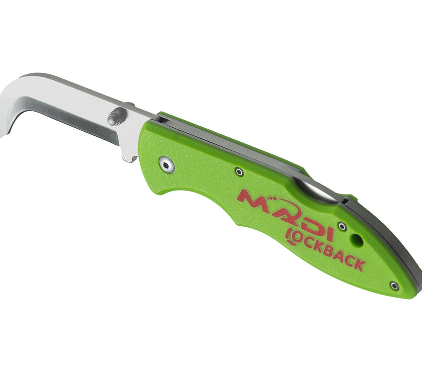 Lockback Safety Blade Lineman Knife – One-Handed Opening, Locks Closed