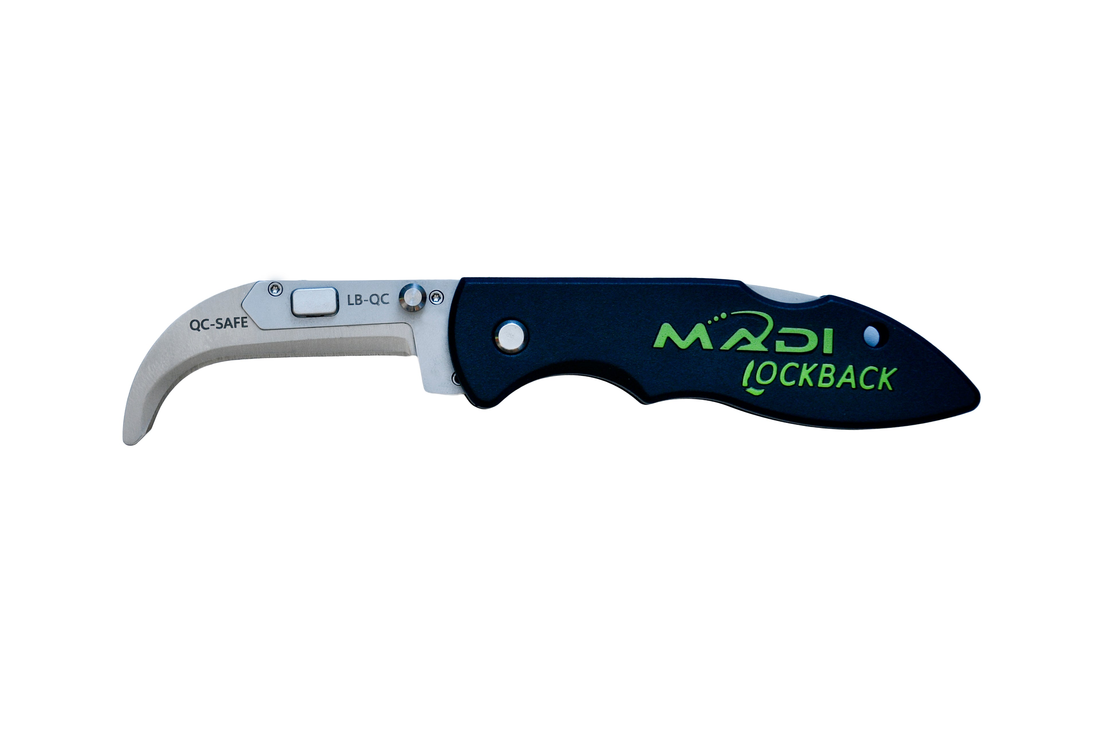 Lockback Quick-Change Assorted 5pc Blade Pack - Lineman Pointed (3), Straight (1), & Safety (1)