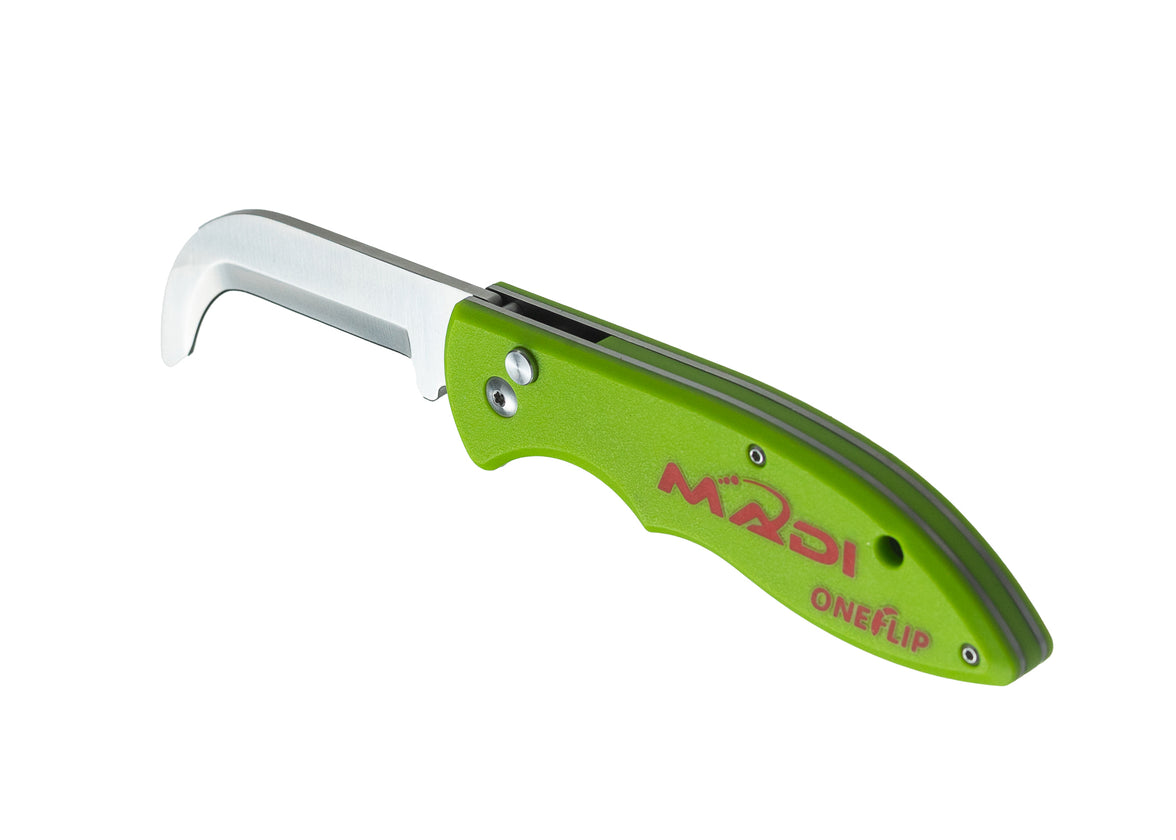 OneFlip™ Safety Blade Lineman Knife
