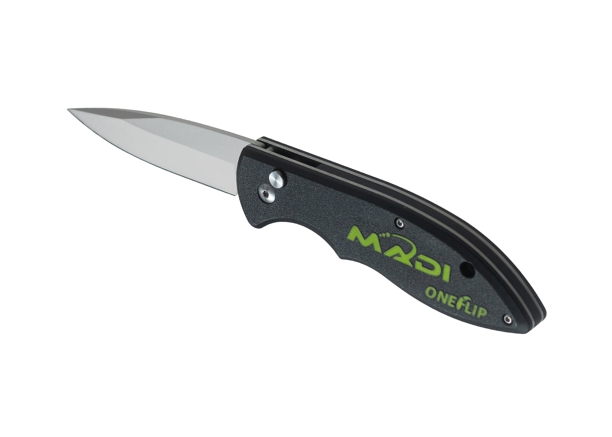 OneFlip™ Straight Pointed Lineman Knife – One-Handed Operation