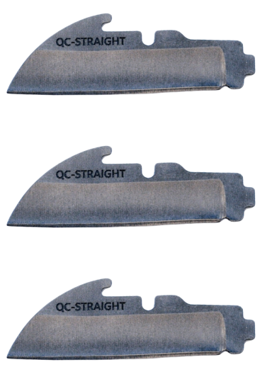 Lockback Quick-Change 3pc Lineman Straight Blade Pack