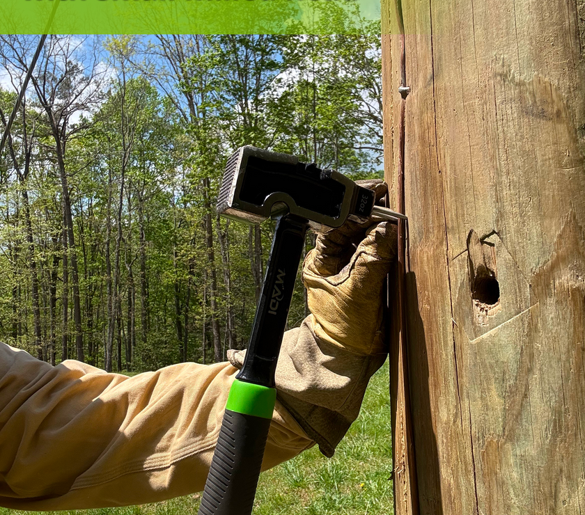All-Steel Milled Lineman Hammer