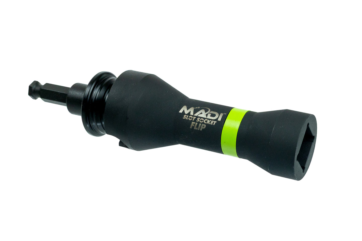 Compact Single Slot Socket™ Flip w/ Secure Lock Adapter
