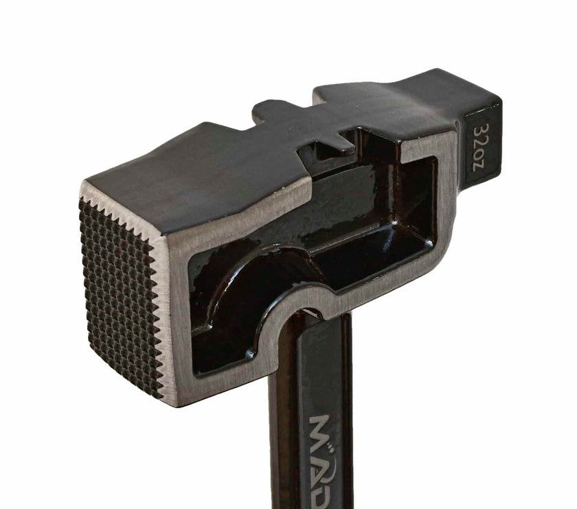 All - Steel Milled Lineman Hammer - MADI Lineman Tools
