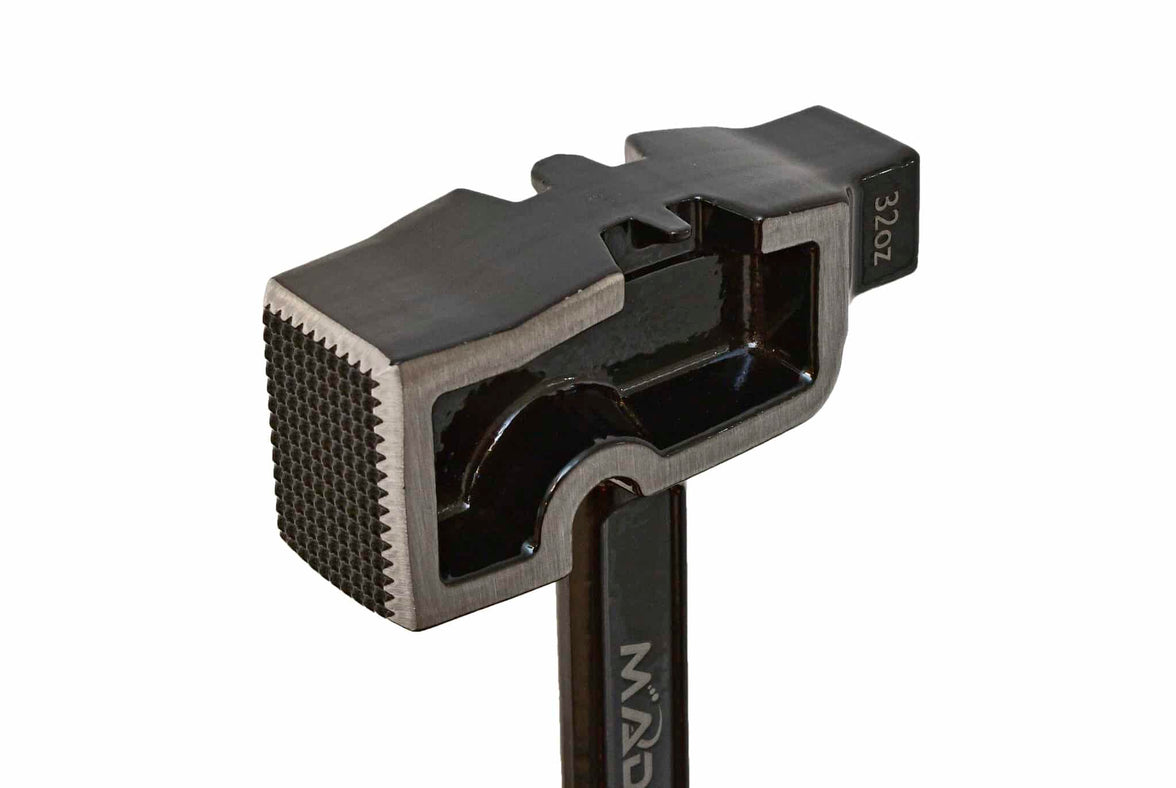 All - Steel Milled Lineman Hammer - MADI Lineman Tools