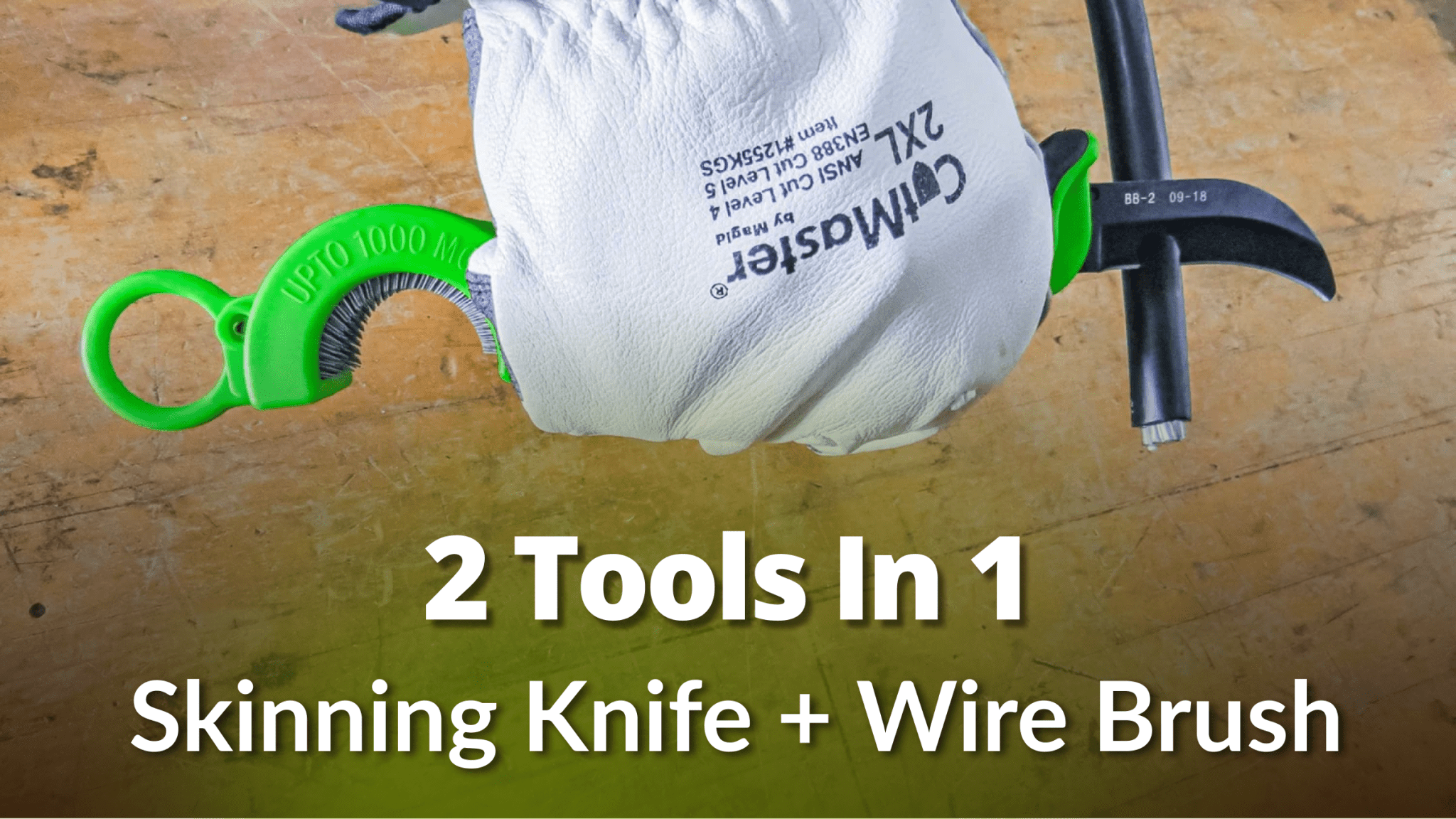 BrushBlade™ Lineman’s Knife - MADI Lineman Tools