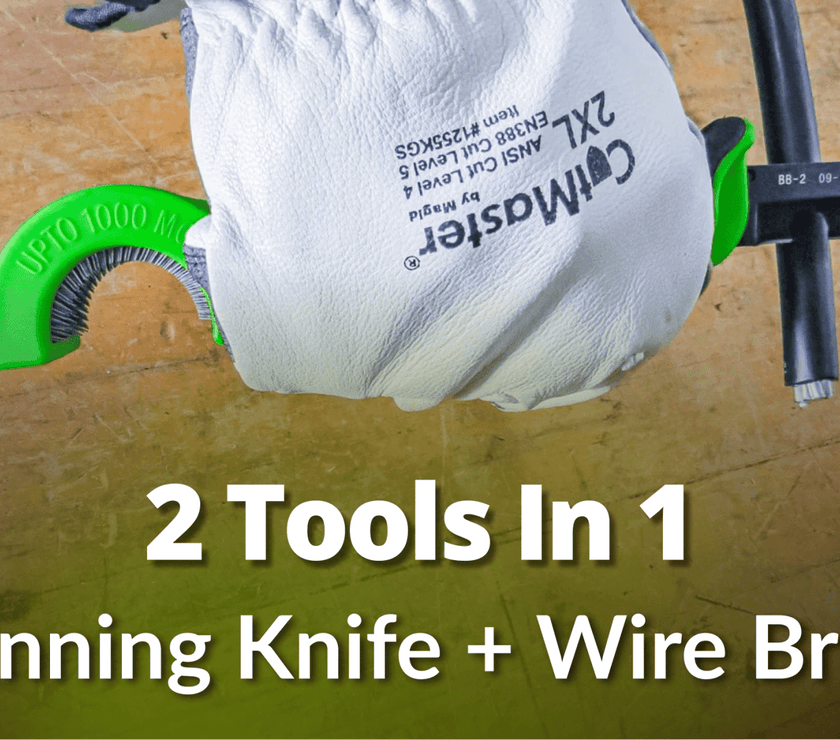 BrushBlade™ Lineman’s Knife - MADI Lineman Tools