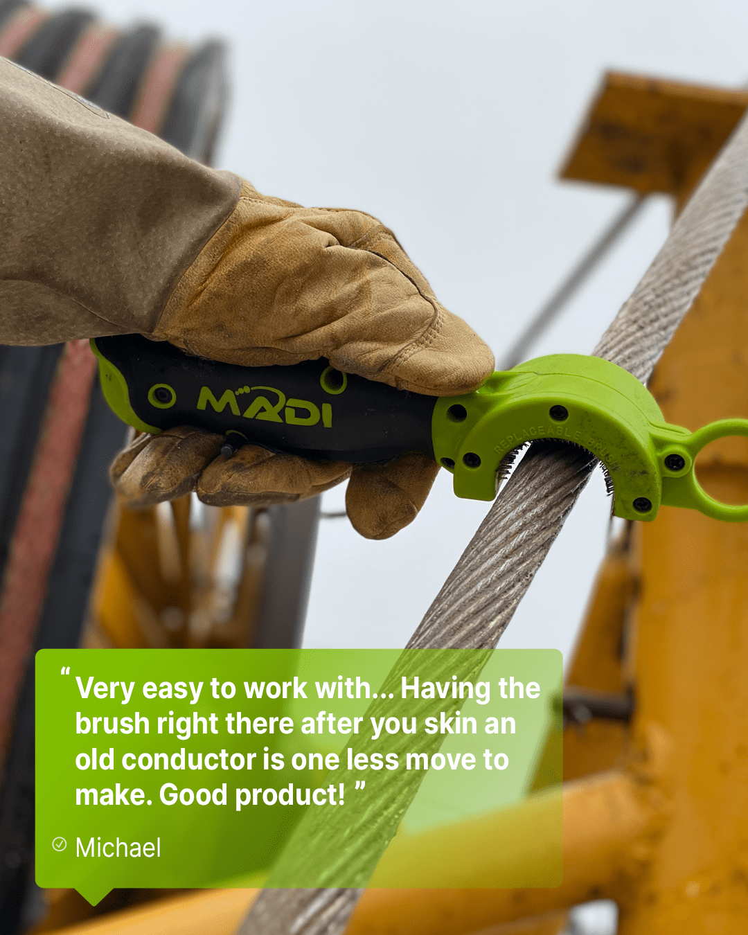 BrushBlade™ Lineman’s Knife - MADI Lineman Tools