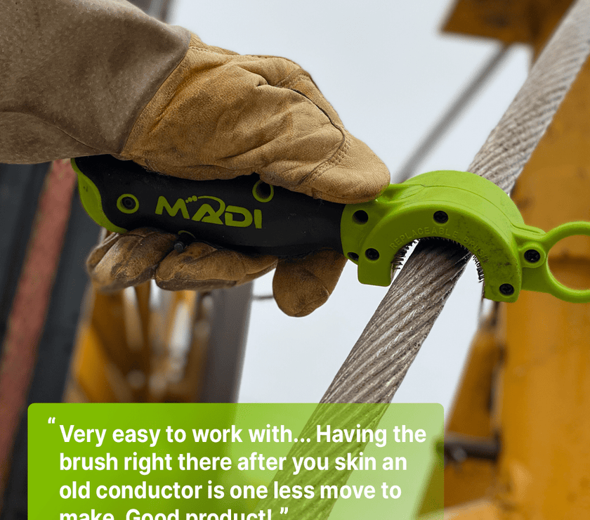 BrushBlade™ Lineman’s Knife - MADI Lineman Tools