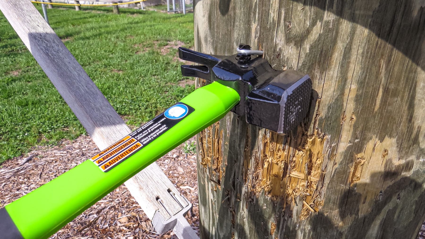 Claw Milled Lineman Hammer - MADI Lineman Tools