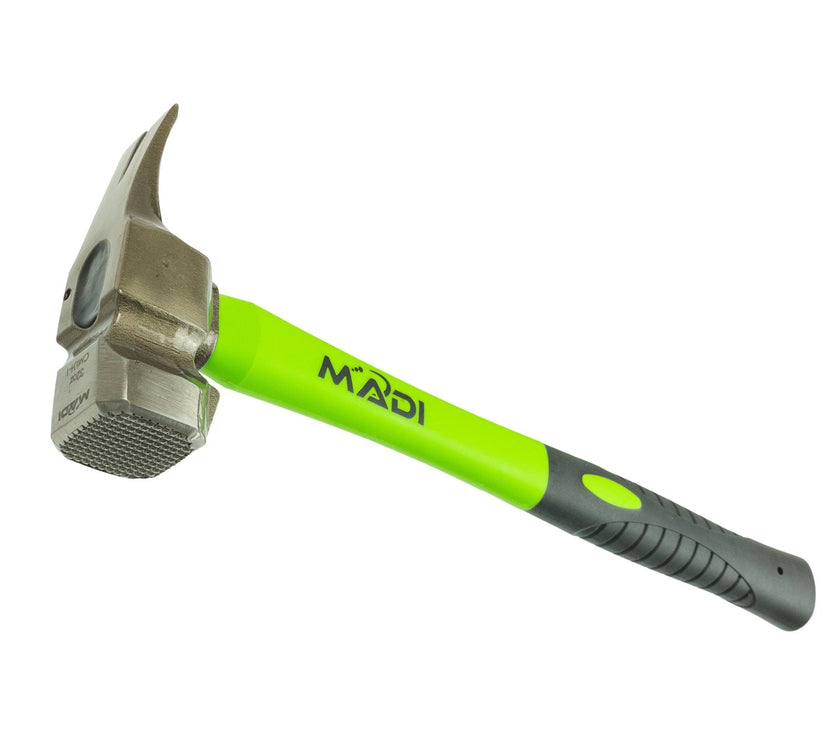 Claw Milled Lineman Hammer - MADI Lineman Tools