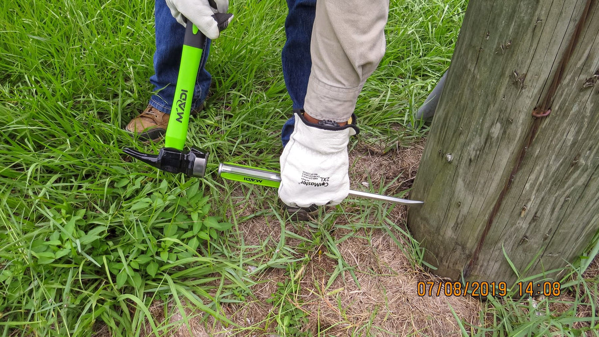 Claw Milled Lineman Hammer - MADI Lineman Tools