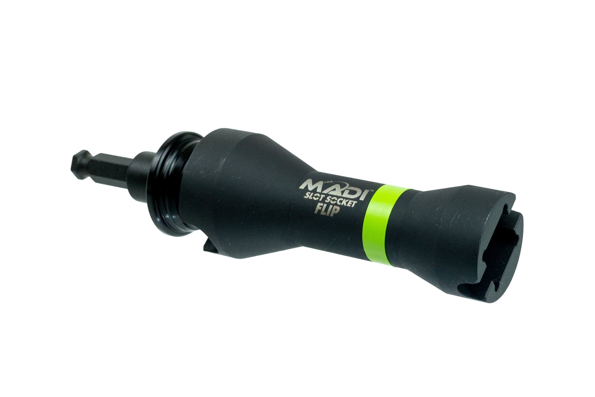 Compact Slot Socket Flip with Secure Lock Adapter