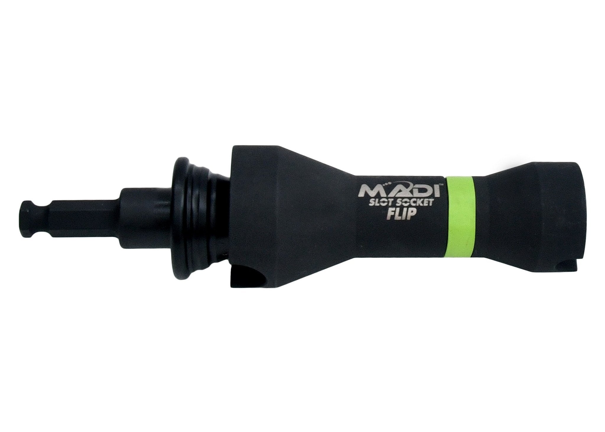 Compact Slot Socket Flip with Secure Lock Adapter