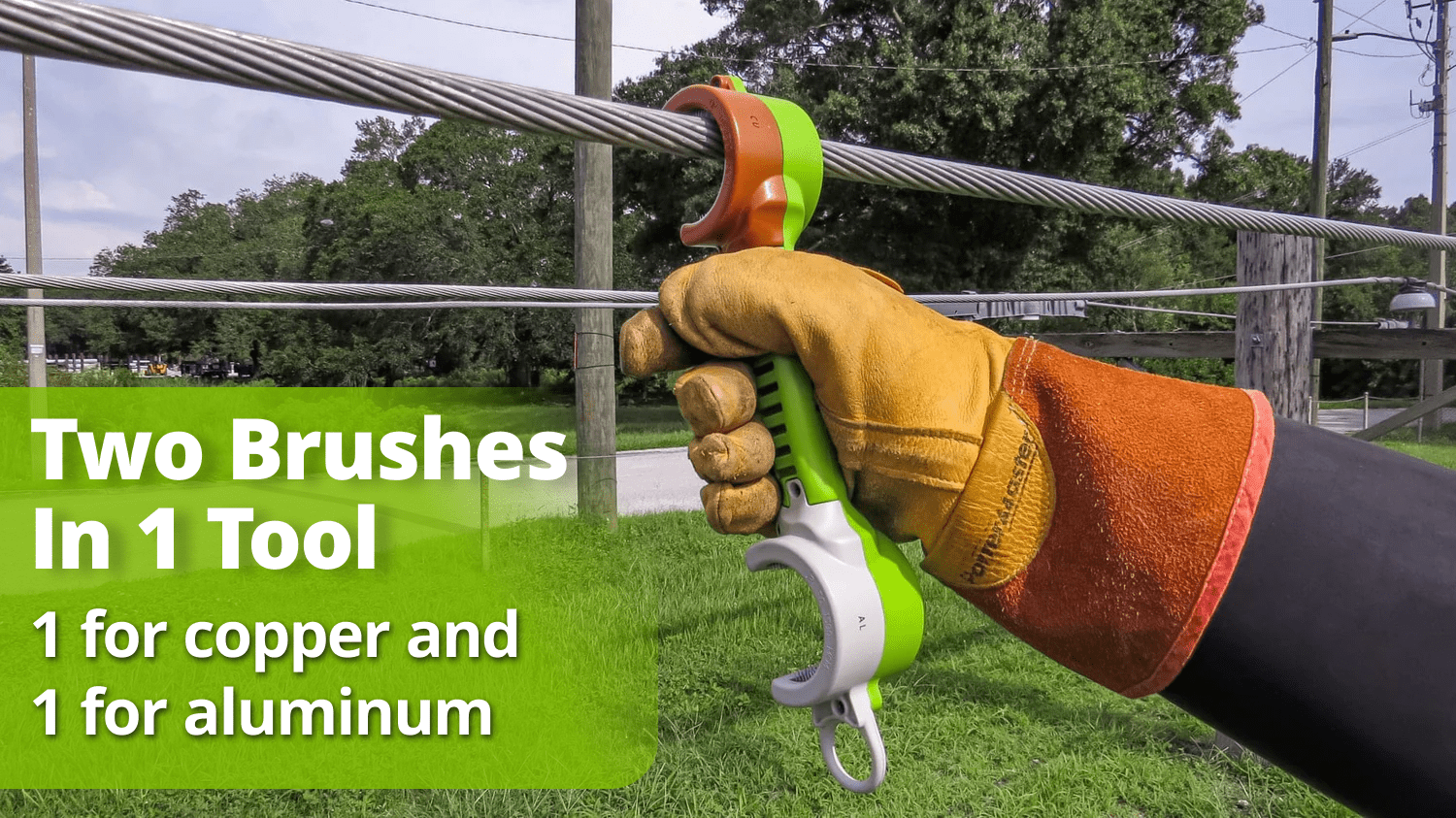 DogBone™ Wire Brush - MADI Lineman Tools