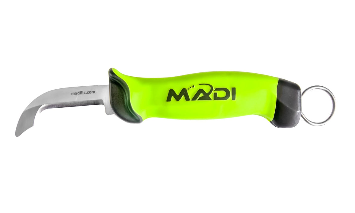 Fixed Blade Safety Blade Skinning Knife - MADI Lineman Tools