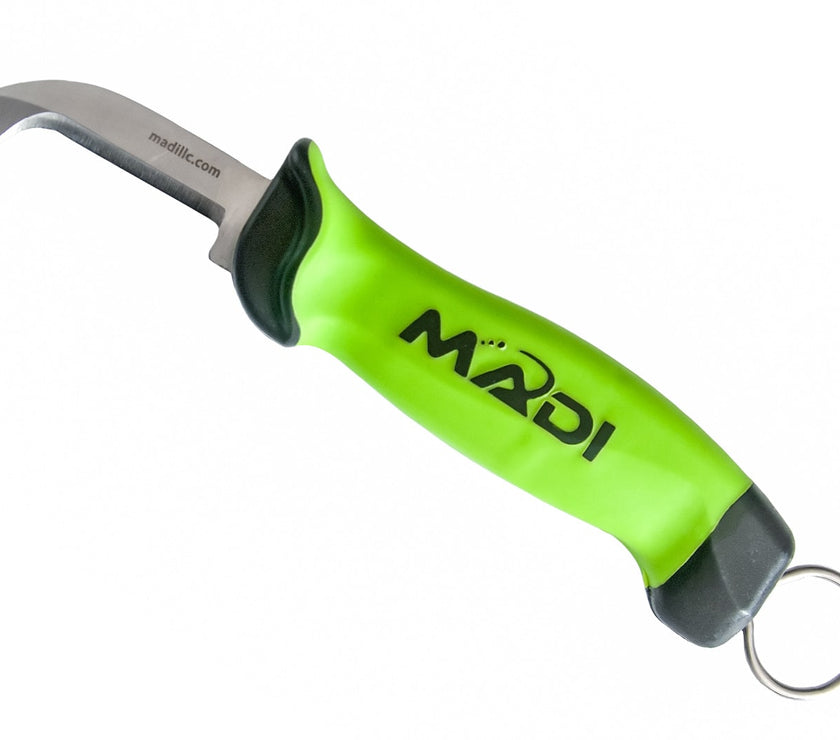 Fixed Blade Safety Blade Skinning Knife - MADI Lineman Tools