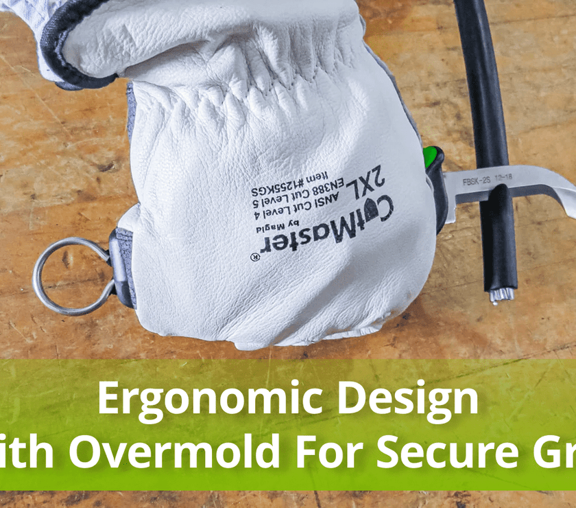 Fixed Blade Safety Blade Skinning Knife - MADI Lineman Tools