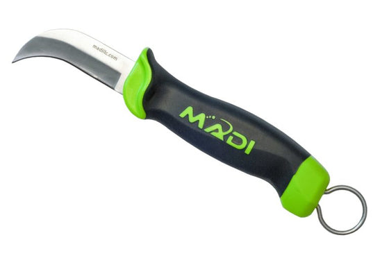 Fixed Pointed Blade Skinning Knife - MADI Lineman Tools