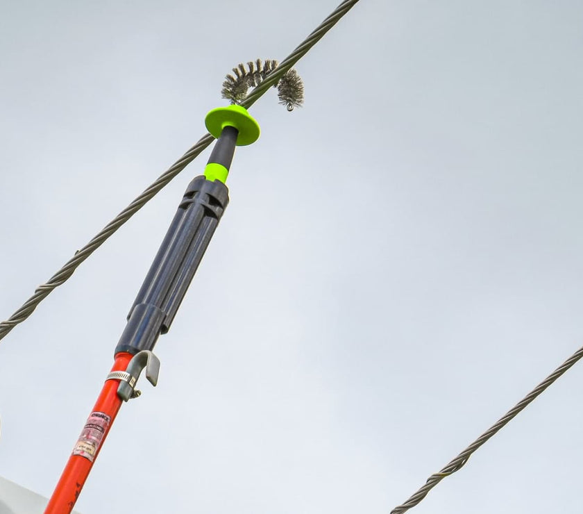 Hand J Wire Brush - MADI Lineman Tools