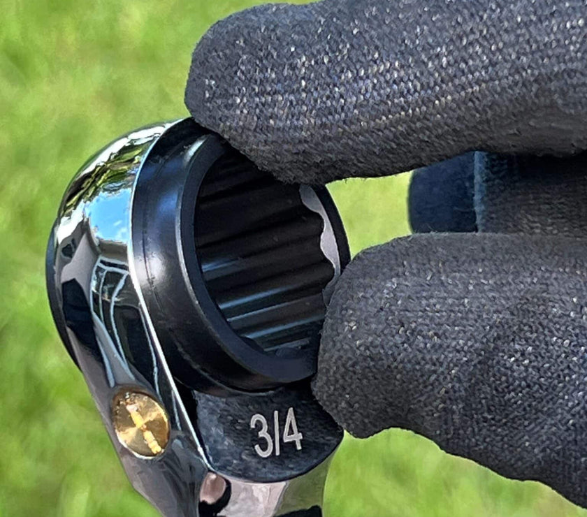 Insulated 2 - in - 1 Ratcheting Speed Wrench - MADI Lineman Tools