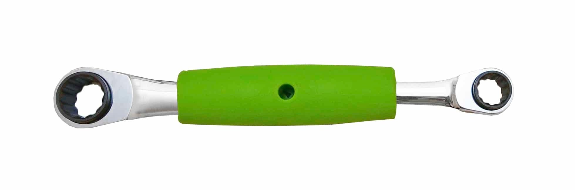 Insulated 2 - in - 1 Ratcheting Speed Wrench - MADI Lineman Tools