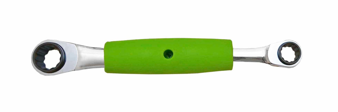 Insulated 2 - in - 1 Ratcheting Speed Wrench - MADI Lineman Tools