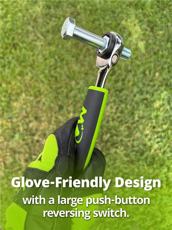 Insulated 4 - in - 1 Ratcheting Speed Wrench - MADI Lineman Tools