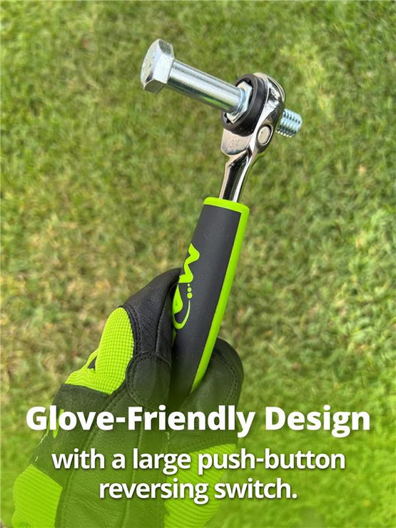 Insulated 4 - in - 1 Ratcheting Speed Wrench - MADI Lineman Tools