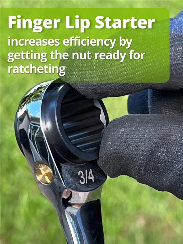 Insulated 4 - in - 1 Ratcheting Speed Wrench - MADI Lineman Tools